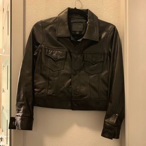 True Religion Leather Jacket